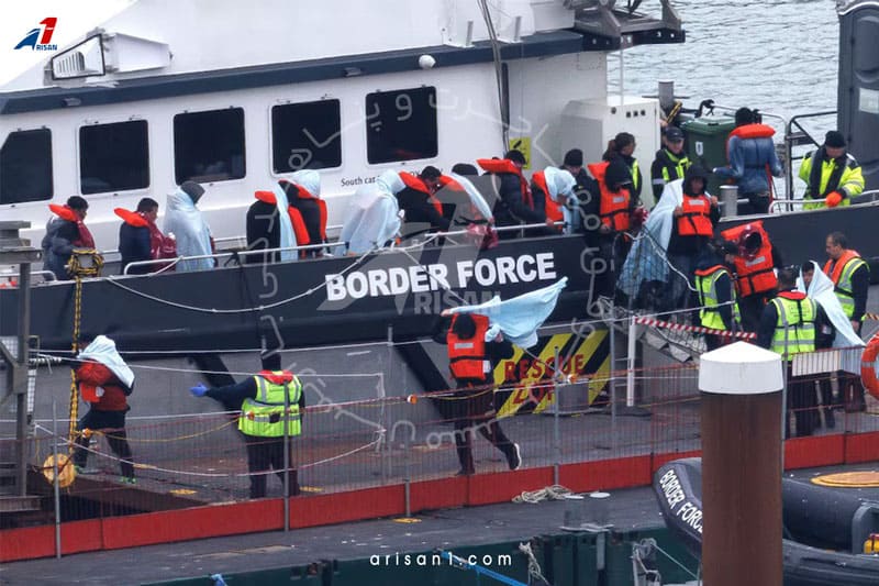 نجات ده‌ها مهاجر از کانال مانش پس از حادثه قایق